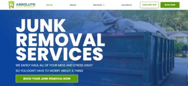 Absolute Junk Removal - 180 Sites